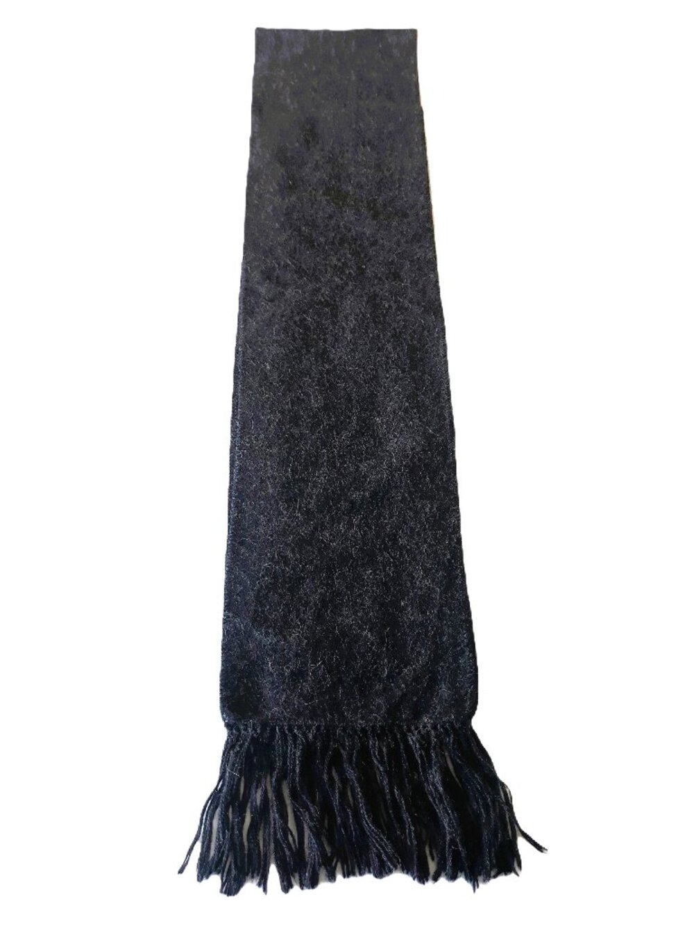Peruvian Link 100% Alpaca Scarf Fringed Minimalist